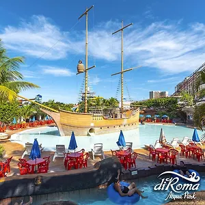  Apartamento Novo Diroma 2024 - Spazzio Diroma - Com Acqua Park Todos Os Dias Brasil